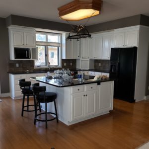 Barry and Sue M. Cabinet Refacing - Kitchen After