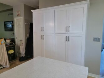 Barb O. in Clive Custom Pantry in "Extra White".