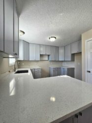 Leroy E. in Grimes Kitchen Custom Cabinets Extended to the Ceiling